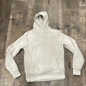 The North Face fuzzy hoodie, size medium